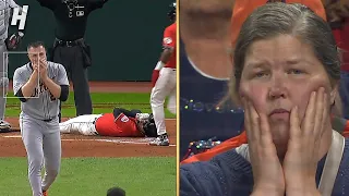 David Fry Takes 99 MPH Fastball to the Face Skubal in Shock