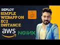 Deploy a Simple Nginx Web Application on AWS EC2 Step-by-Step Guide
