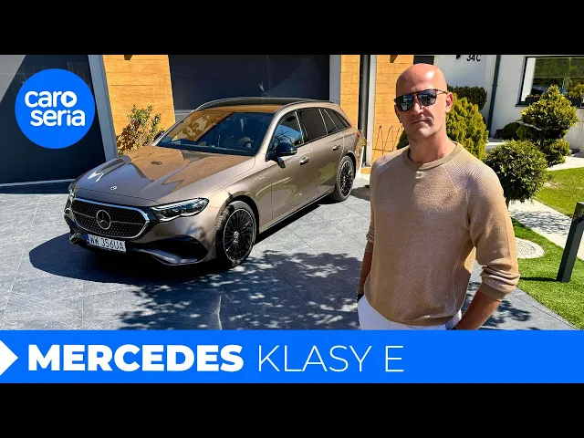 Mercedes E 300de, czyli i złoty i nieskromny! (TEST PL/ENG 4K) | CaroSeria