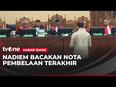 Nadiem Makarim Bacakan Duplik Terakhir, Soroti Tantangan Pendidikan Saat Pandemi