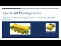 OpenSCAD 015 - Tutorial Chapter5 Part2