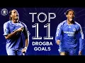 Download Lagu Didier Drogba - Top 11 Champions League Goals | Best Goals Compilation | Chelsea FC