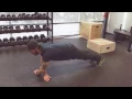 Cross Forearm Push Up