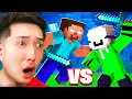Download Lagu DREAM vs HEROBRINE Minecraft BATTLE Animation!