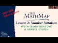 The Math Map Lesson 2 Number Notation - 2025
