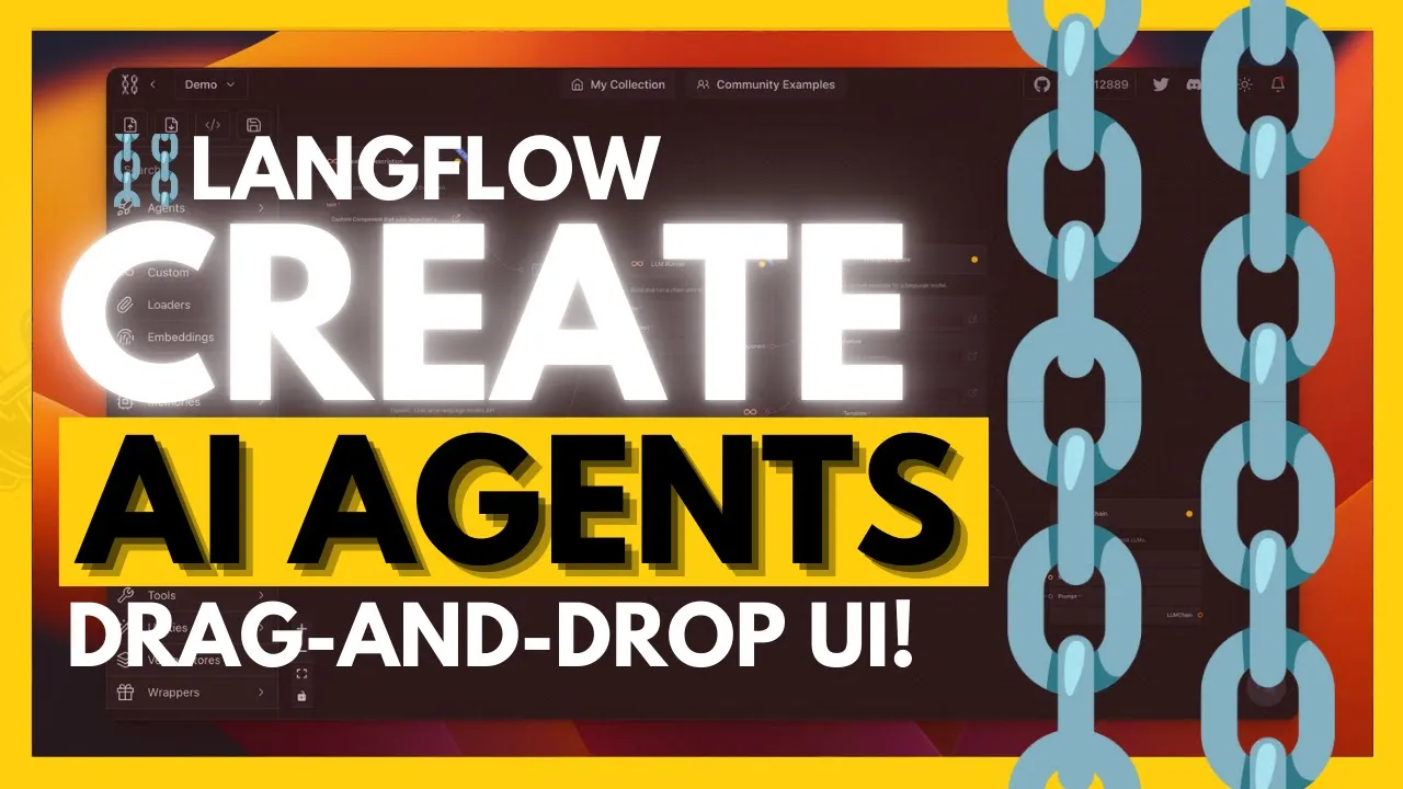 Outline Video Langflow: Create AI Agents & Apps With a Drag-and-Drop UI - Opensource! Better Than Flowise?