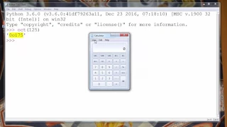 How to Convert from Decimal to Octal number in Python programming language number conversion