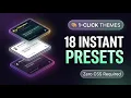 1-Click Themes Presets