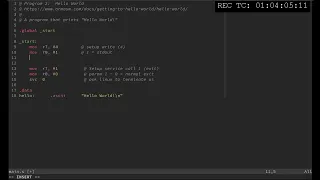 Program 2 Hello World