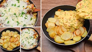 وصفه بطاطس لذيذه جدا و هايله للعشاء او الغداء ف عشر دقايق بالظبط ومن غير فرن هاتقومو حالا تحضروها 