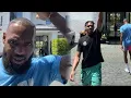 LeBron James Bronny James FULL WORKOUT In Driveway They re HILARIOUS