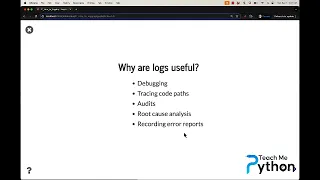 Python Logging - Lesson 01
