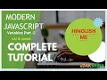 Javascript Variables const and var Web Development Part-2