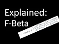 F-Beta Score