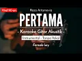 Lagu Pertama (Karaoke Akustik) - Reza Artamevia (HQ Audio)