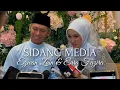 Sidang Media Majlis Pernikahan Erra Fazira \u0026 Ezwan Zain