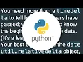 Convert timedelta to years