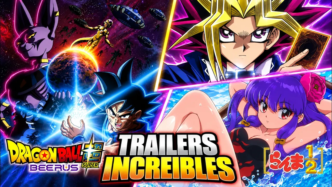 NUEVAS NOTICIAS Y TRAILERS | DRAGON BALL SUPER YUGIOH Y TEMPORADA 3 DE RANMA 1/2 | XENOVERSE 3