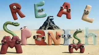 Alphabet Lore REALISTIC Transformation (Finally with M!)