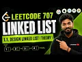 707 1 Design Linked List Theory Linked List Playlist
