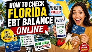 How to check Florida EBT balance online