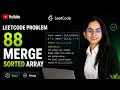 LeetCode 88 Merge Sorted Array Optimal O m n Solution Explained C Two Pointer Approach