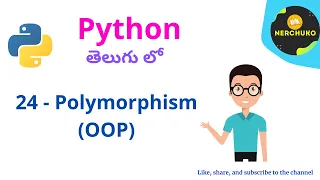 24 - Polymorphism in Telugu Python in Telugu