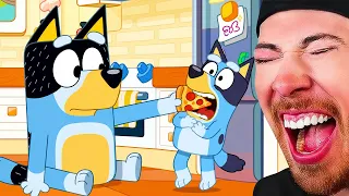 Bluey IMPOSSIBLE Try Not To Laugh Challenge (YTP)