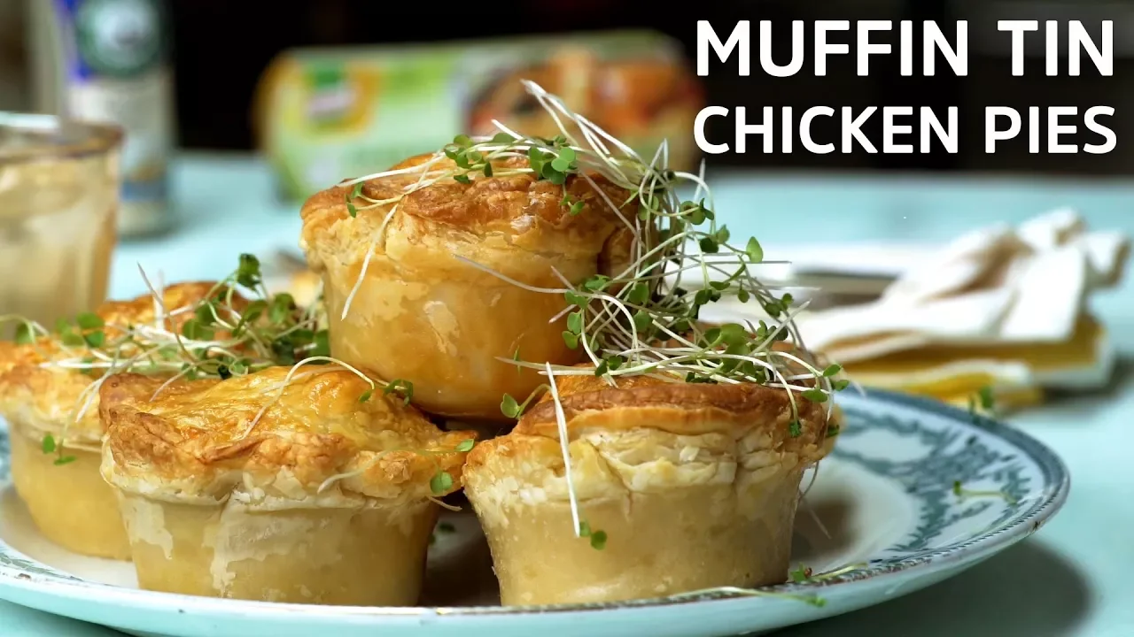 Muffin Tin Chicken Pies