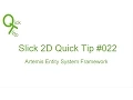 Artemis Entity System Framework - Slick 2D Quick Tip