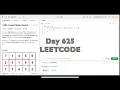 Day 625 LeetCode Problem 1895 Largest Magic Square - Swift
