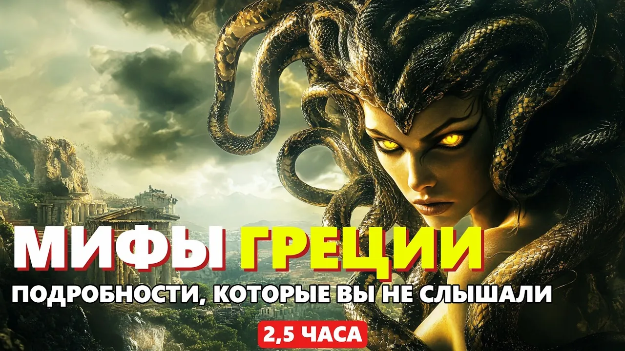 Мифы Древней Греции 🌙 Подвиги героев, тайны богов и вечные загадки | Истории на ночь