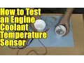 How to Test an Engine Coolant Temperature Sensor - Using a Basic Multimeter