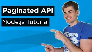 Create A Paginated API With Node js - Complete Tutorial