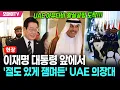 [현장] 이재명 대통령 앞에서 '절도 있게 잼며든' UAE 의장대