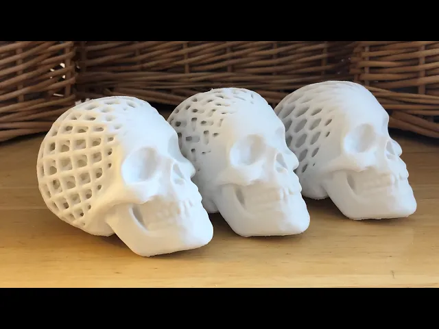 Architected Skull (Gyroid) video thumbnail