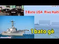 Lagu Panik Vilaj de Dye. Yon Bato Gè etazini rive Pòtoprens ak 2 Lòt. Batay Militan devan Montana