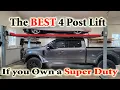 The Best Four Post Lift if You Own a SuperDuty Advantage 11k Pound Lift Modified to Fit My Tremor