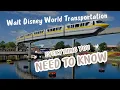 Ultimate Guide to Transportation at Walt Disney World Tips for Getting Around the Resort