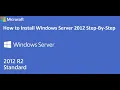 How to Install Windows Server 2012 Step By Step