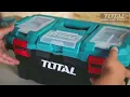 TOTAL Plastic Tool Box 17 - TPBX0171