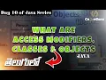 Access Modifiers Classes Objects in Java Day 10 - Java Series Code Guru