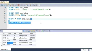 SQL Tutorial 49 Views in SQL Part 2