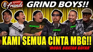 BHAPPP‼️GRINDBOYS TANPA SENSOR.. OBROLAN PALING LIAR TAHUN INI 😂😂 - NINO, VADI