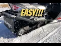 Track Tension and Alignment for new snowmobilers - what you need to know