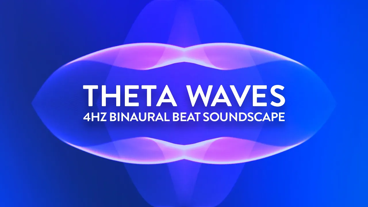 Theta Waves | 4Hz Binaural Beats | Deep REM Sleep, Increase Creative Flow ✦ 432Hz [8 Hours]