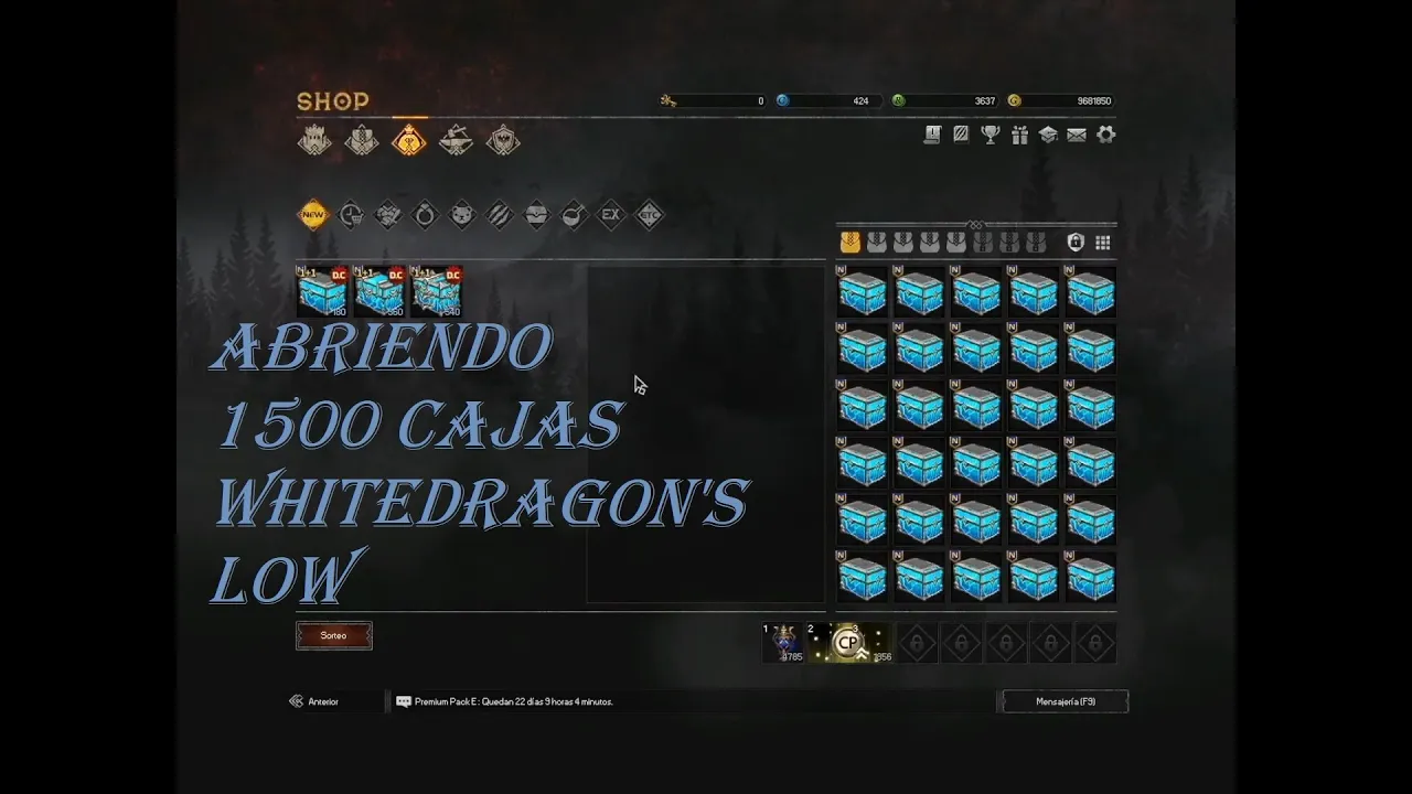 Rakion Latino - Abriendo 1500 WhiteDragon's Low Legacy