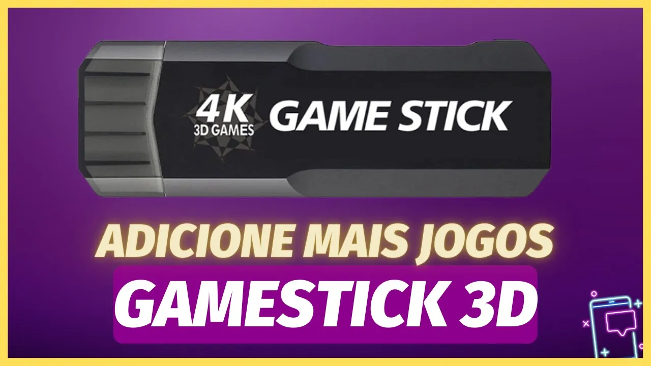 Como Adicionar Jogos no Gamestick 3D GD10