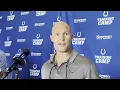 Indianapolis Colts Ed Dodds Details Anthony Richardson s Growth Heading Into Year 3