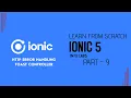 Ionic 5 Toast Controller as an service and Handling HTTP Errors